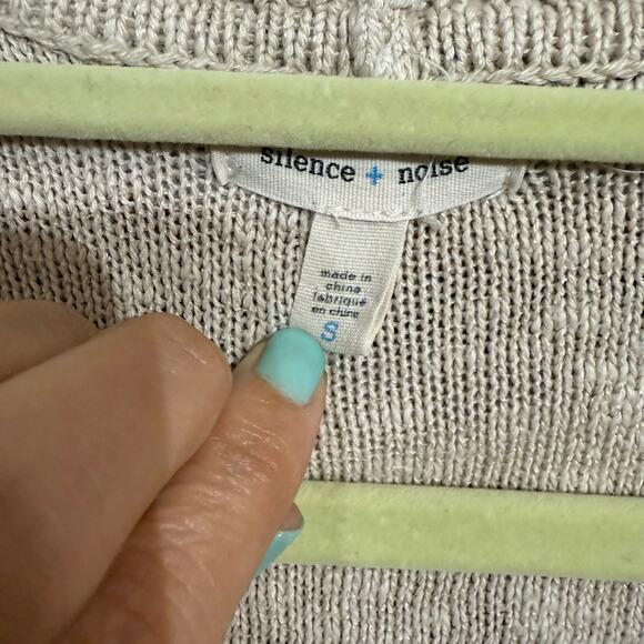 Urban Outfitters Silence + Noise Long Duster Cardigan Sz S - Picture 6 of 12